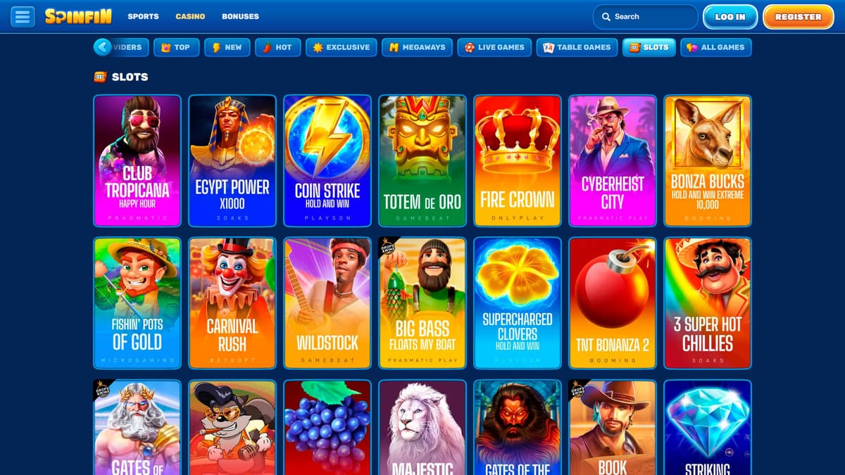 Slots SpinFin Casino