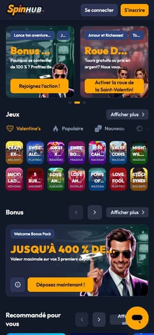 Spinhub Casino Application