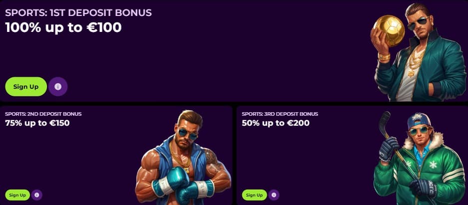 Sports bonus SpinMama Casino