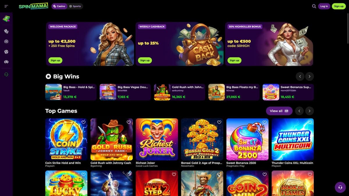 Spinmama casino