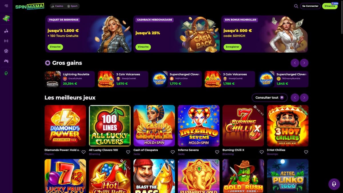 Spinmama casino