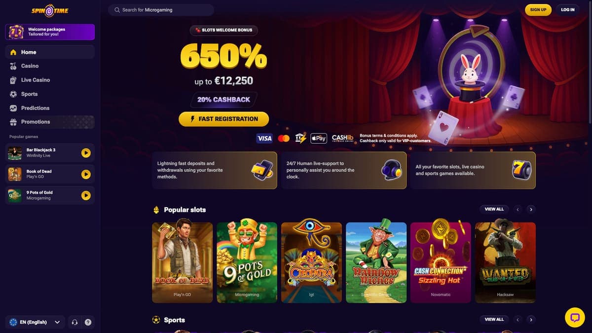 Spin Time casino