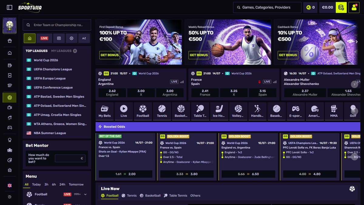 Sports Sportuna Casino
