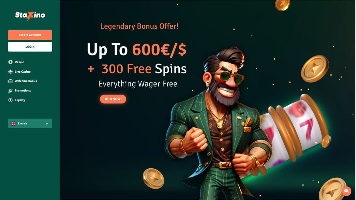 Staxino casino