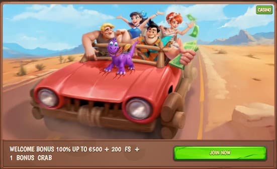 Welcome bonus Stone Vegas Casino