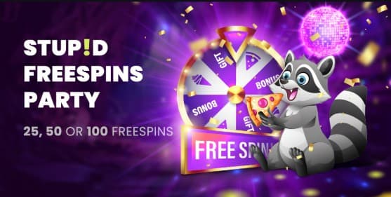 Tuesday free spins Stupid Casino
