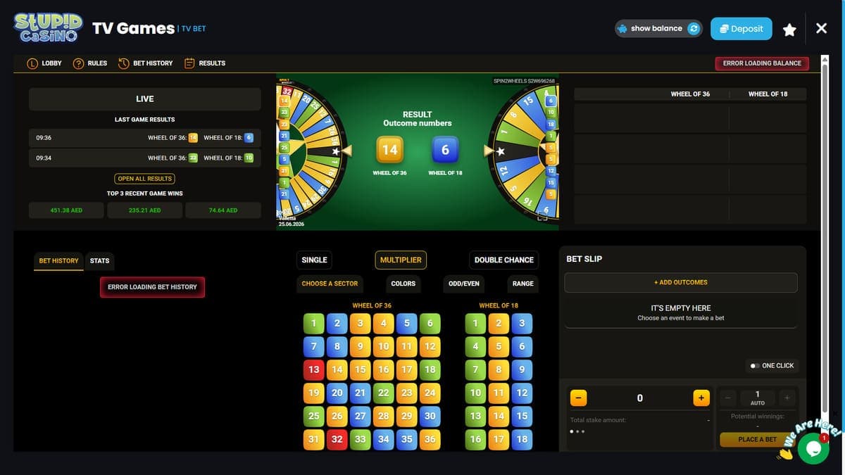 TV Games Stupid Casino