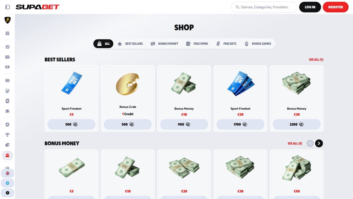 Shop Supabet Casino