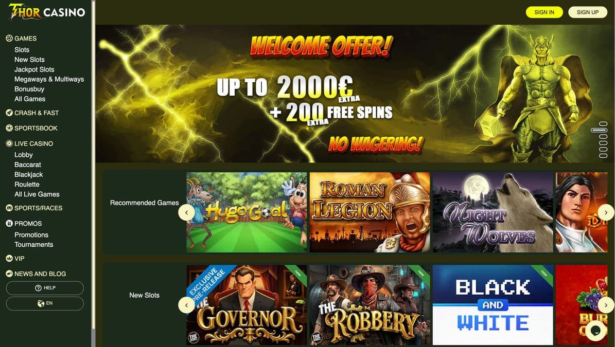 Thor casino