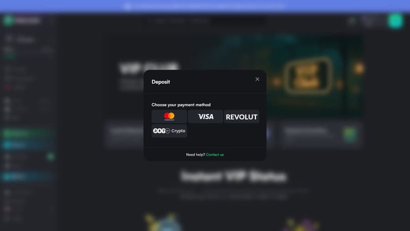 Deposit TrueLuck Casino