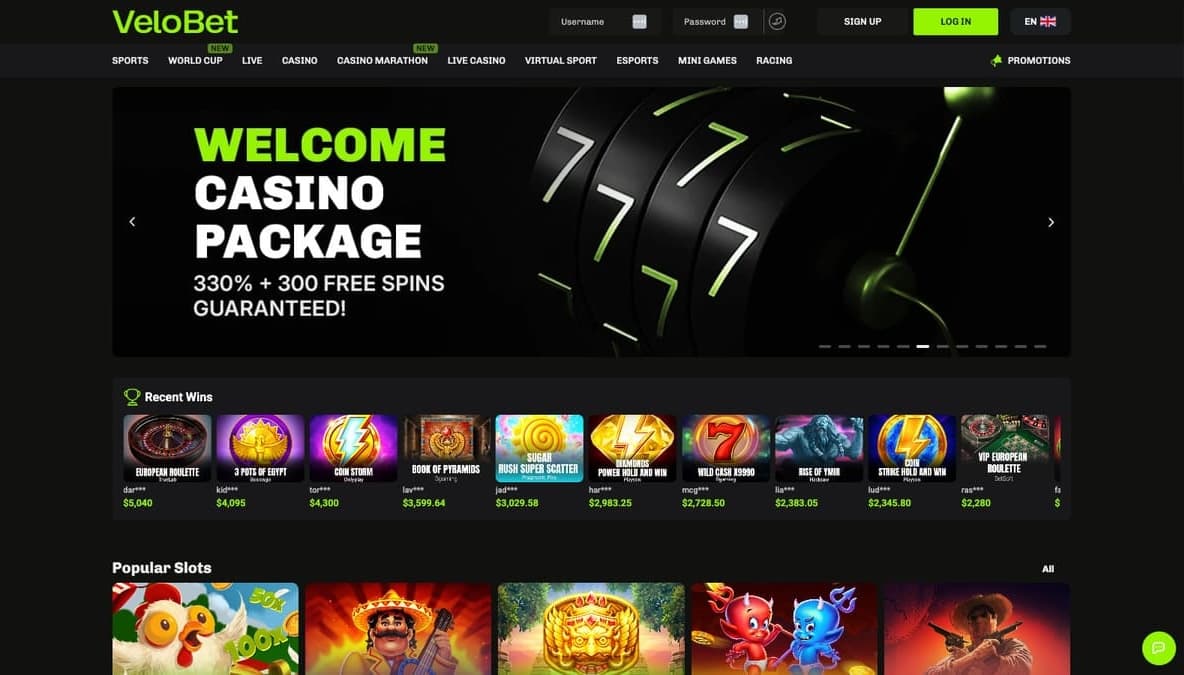 Velobet casino