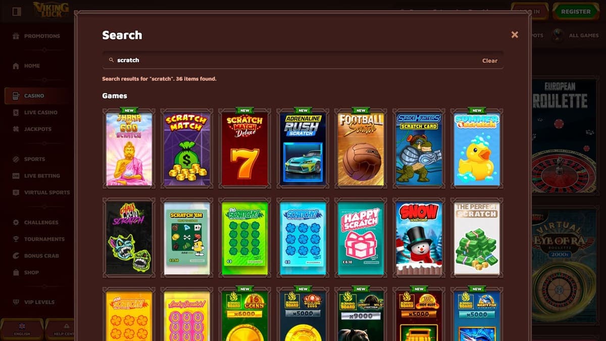 Mini games Viking Luck Casino