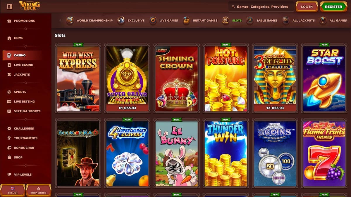 Slot machines Viking Luck Casino