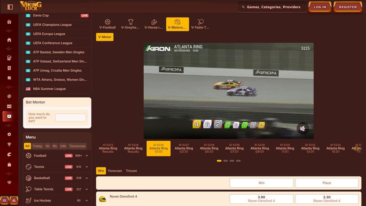 Virtual sports Viking Luck Casino