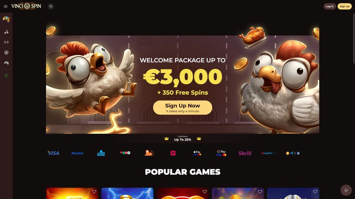 Vincispin casino