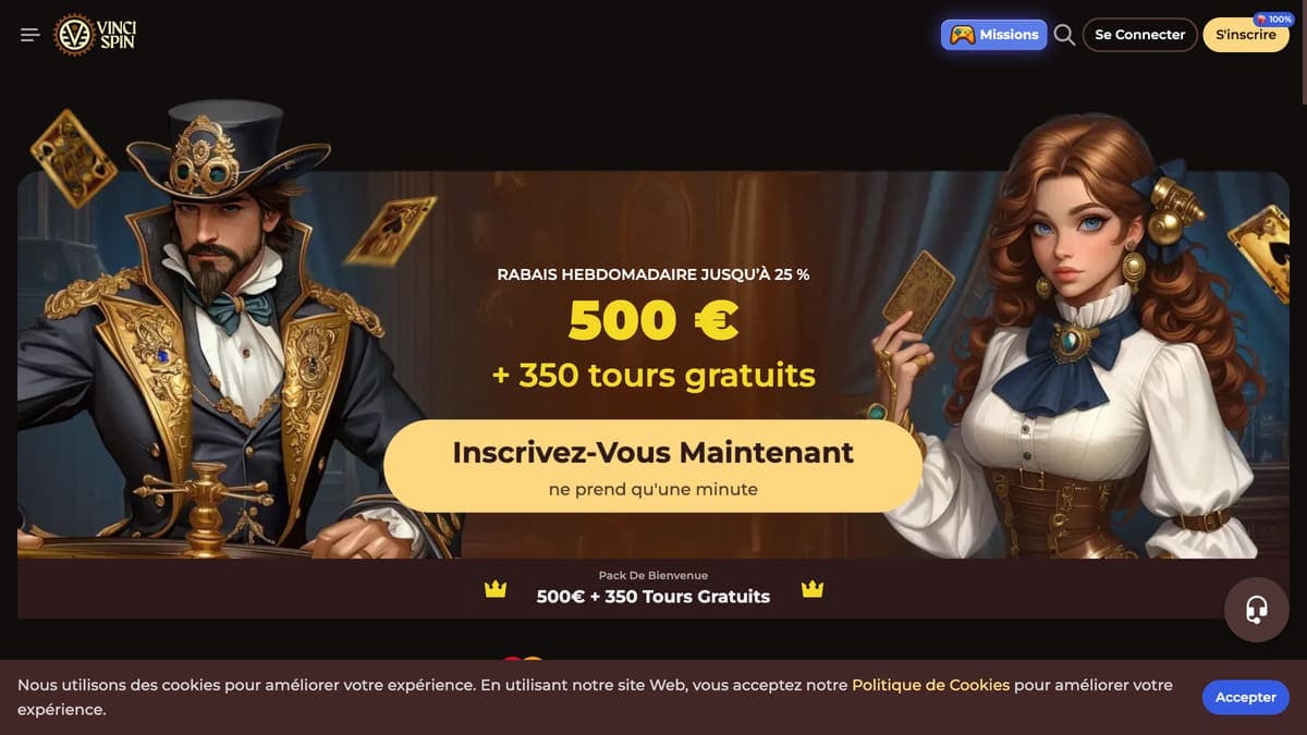 Vincispin Casino