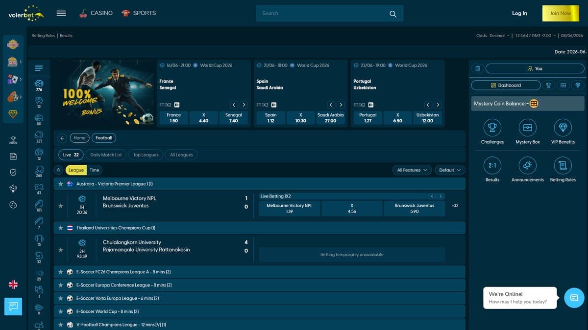 Sports Volerbet Casino