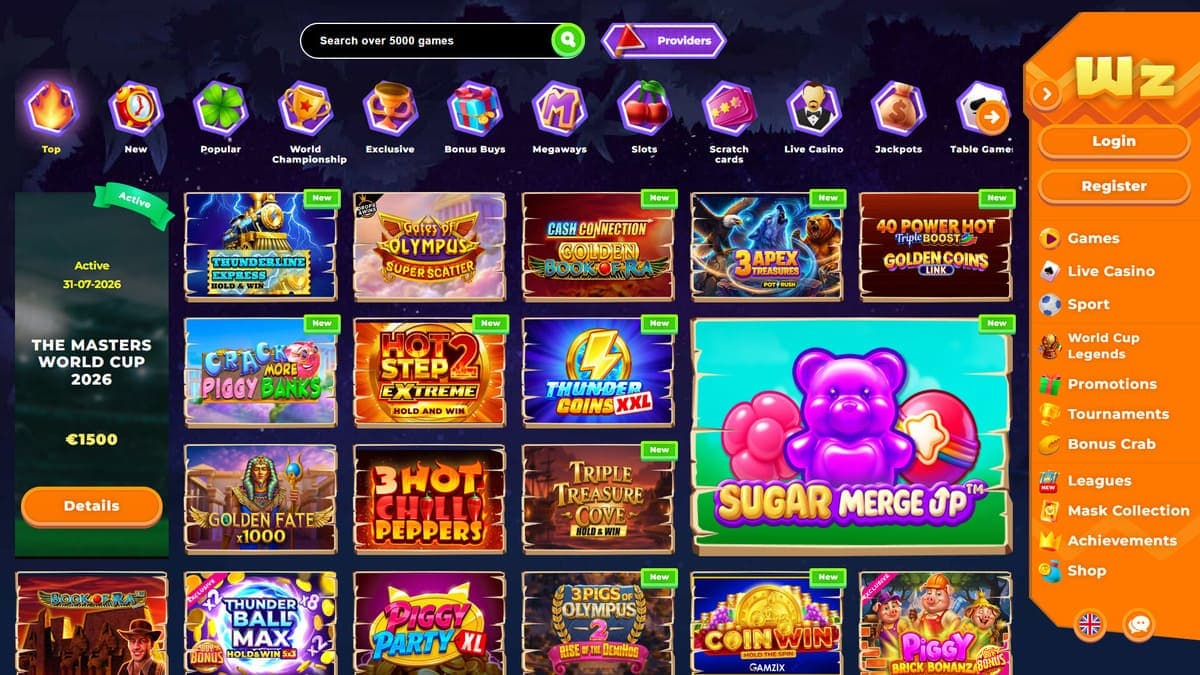 Casino category Wazamba Casino