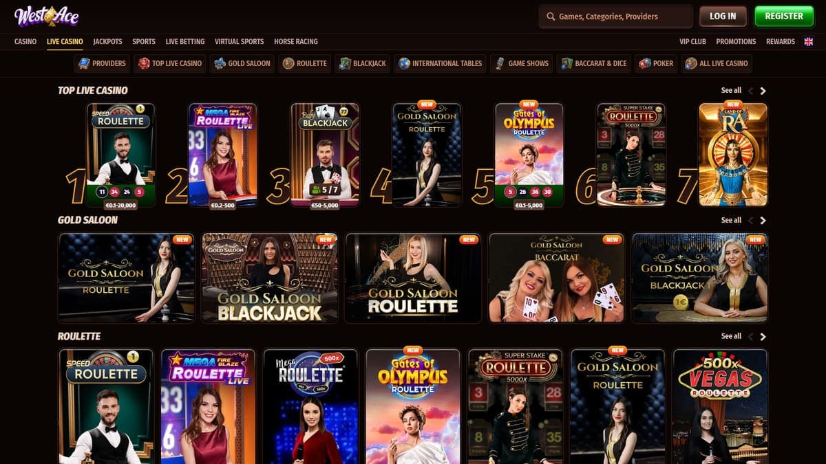 Casino live Westace Casino