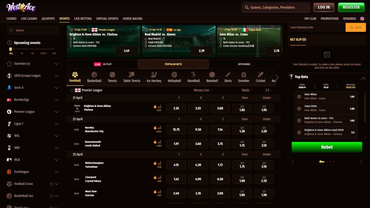 Sports Westace Casino