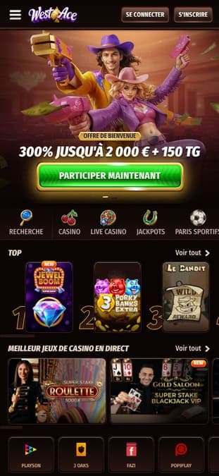 WestAce Casino Application