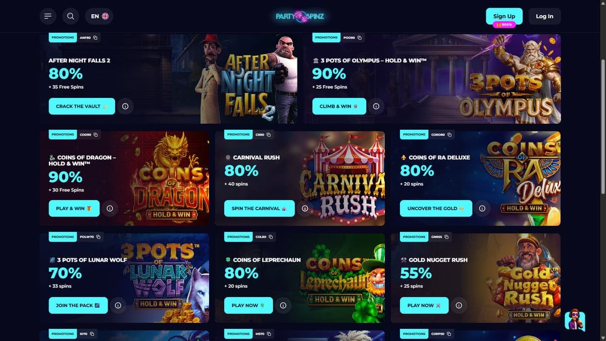 Promotions Winhero Casino