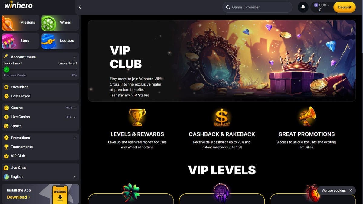 VIP Winhero Casino