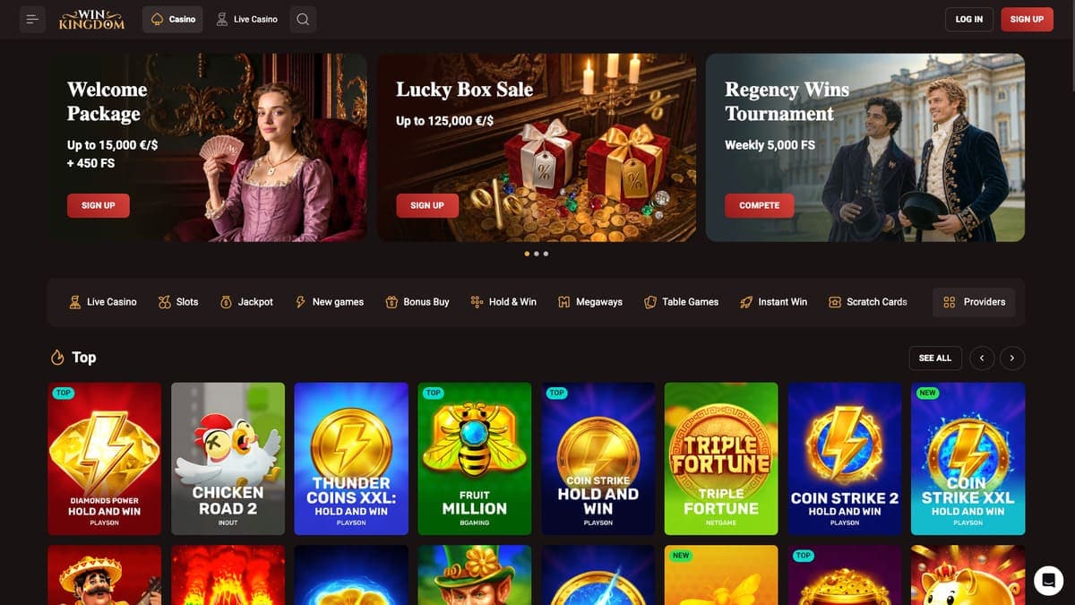 WinKigdom casino