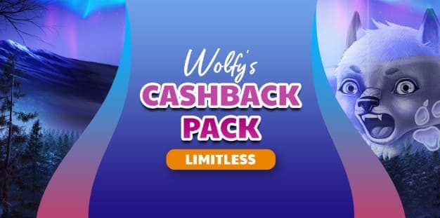 Cashback pack  Wolfy Casino