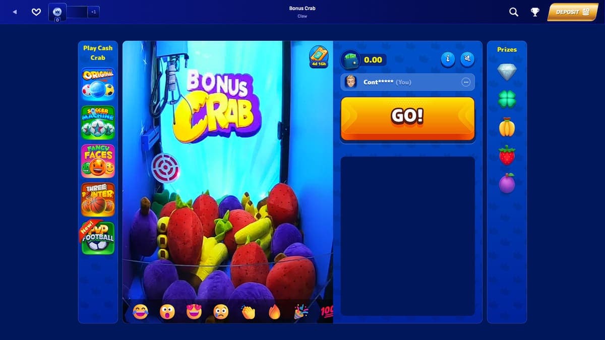 Bonus crab Wonaco Casino