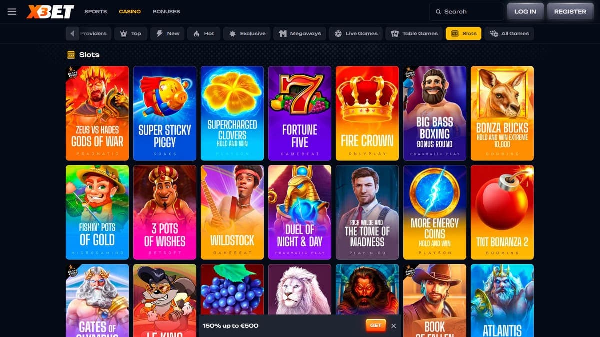 Slot machines X3Bet Casino