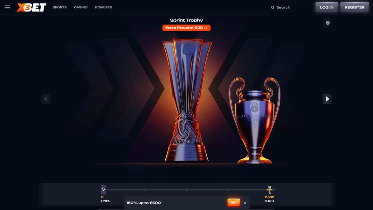 Trophies X3Bet Casino