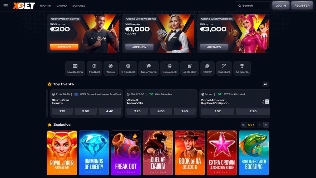 X3Bet casino