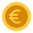 Euro coin logo