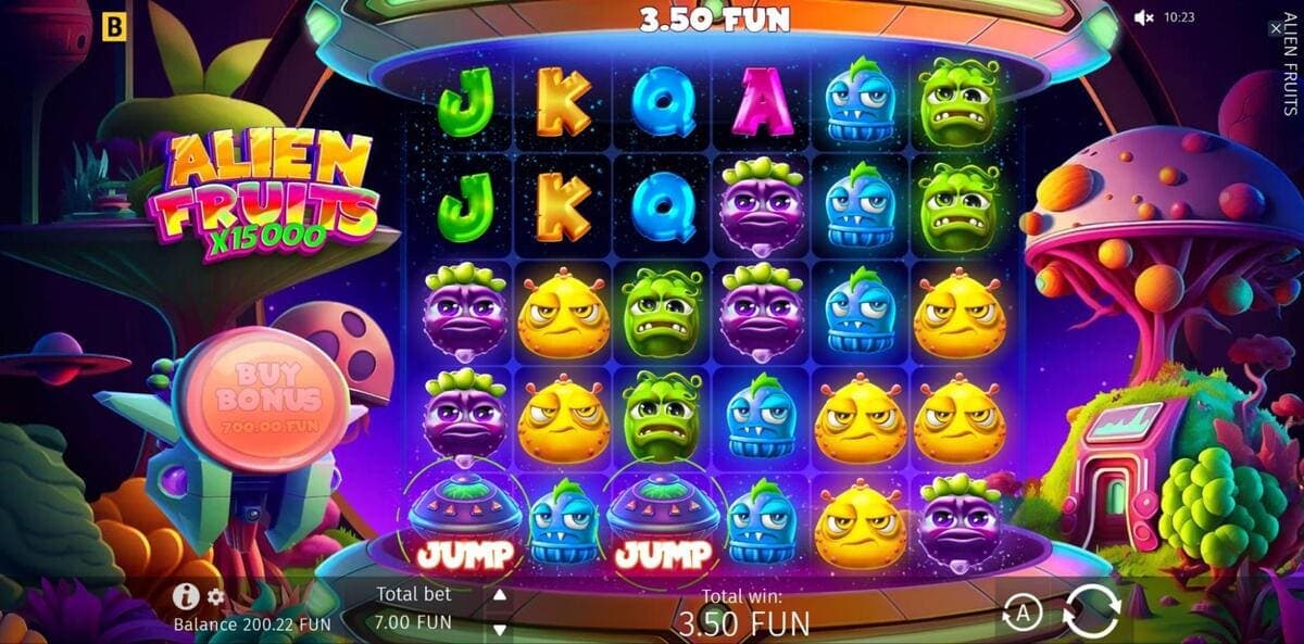 How to play Aliens Fruits Game
