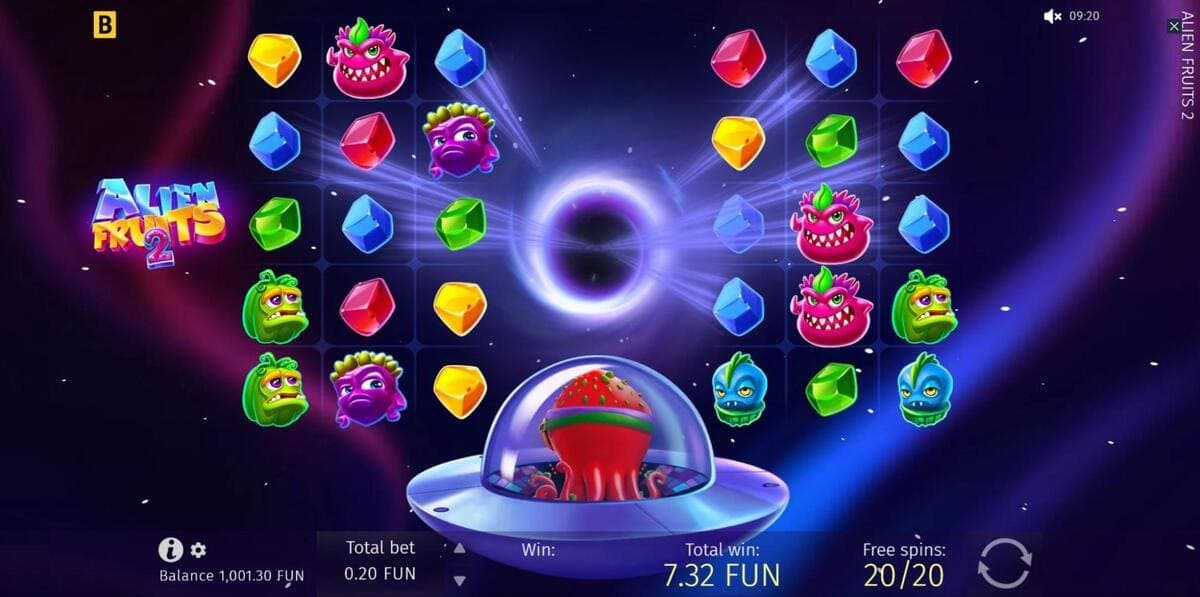 Comparative Aliens Fruits 2 Game