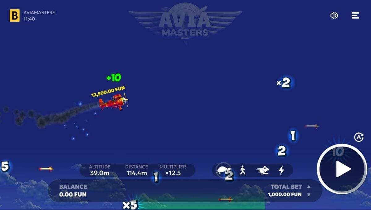 Multiplier Aviamasters Game