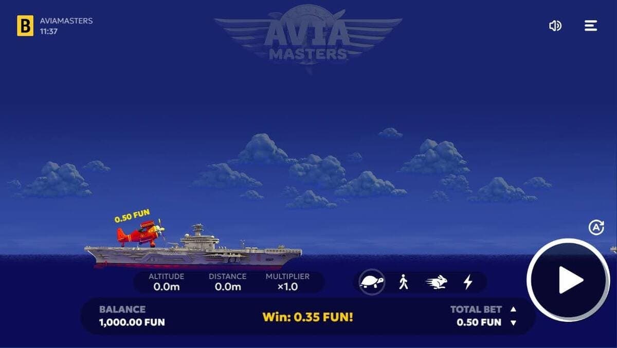 Technical details Aviamasters Game