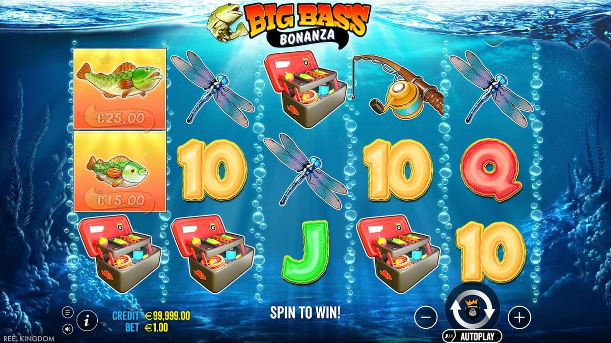 play for free jeu Big Bass Bonanza
