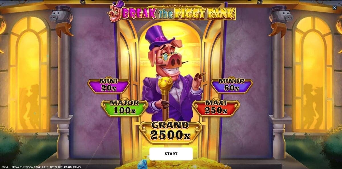 Free Spins Break the Piggy Bank d'Octoplay Game