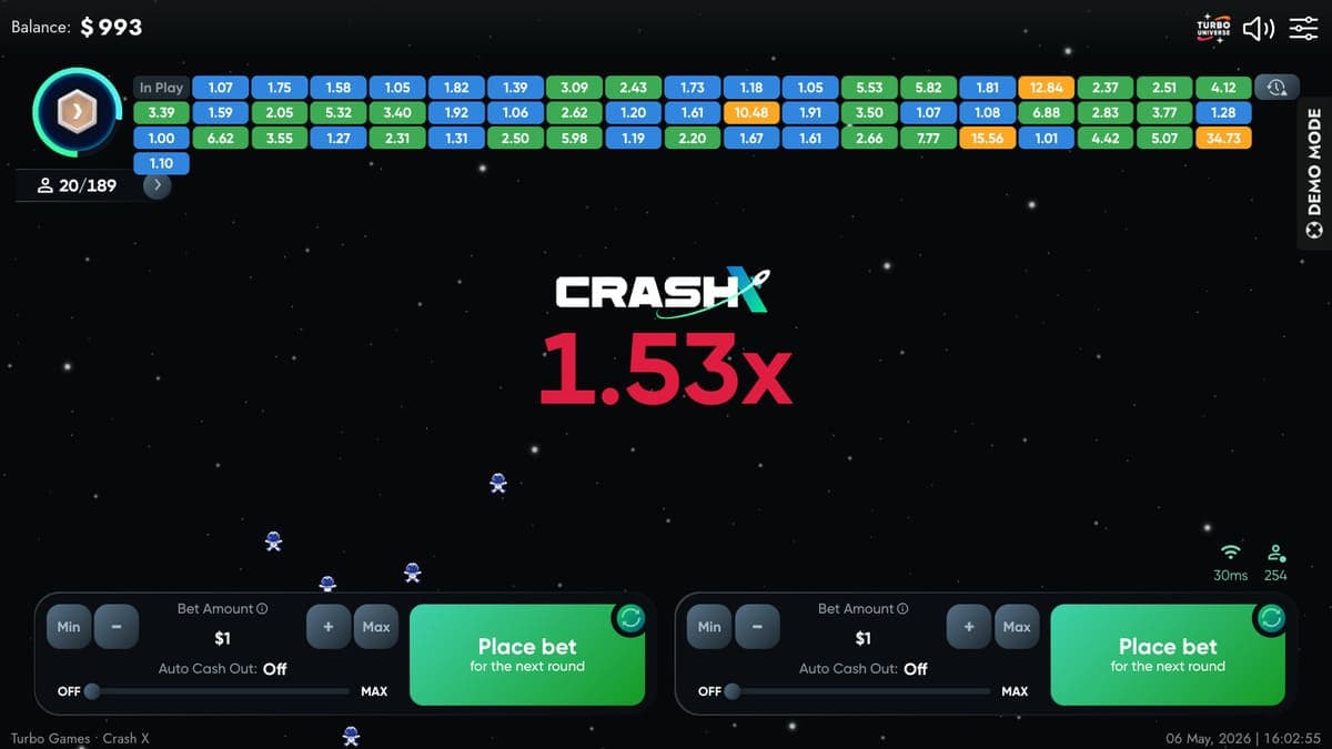 Strategy CrashX Game