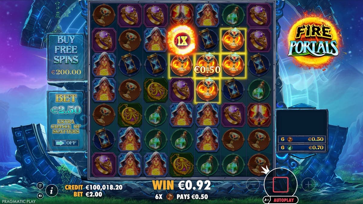 Homepage Fire Portals Game
