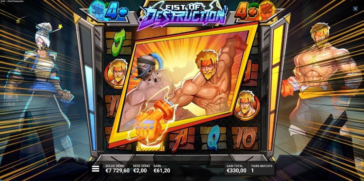 Scatter Fist of Destruction Game