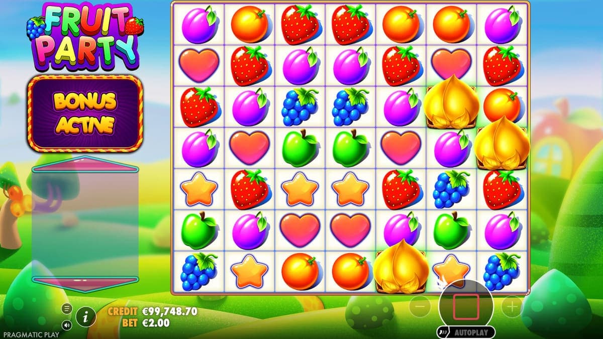 Active bonus Fruit Party Game