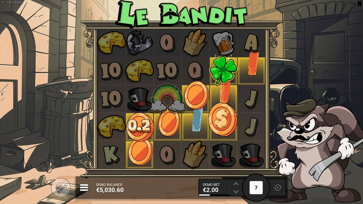 Bandit's Luck Le Bandit Hacksaw Game