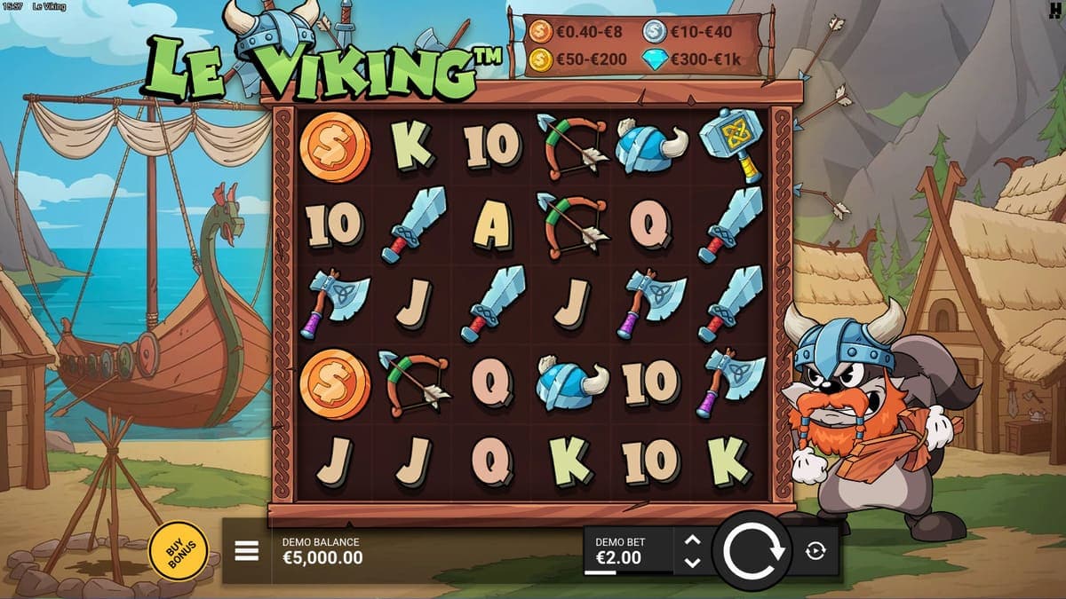 Homepage Le Viking Game