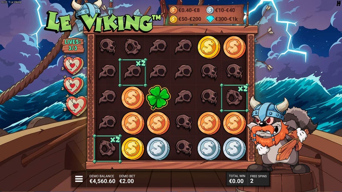 Multiplier Le Viking Game
