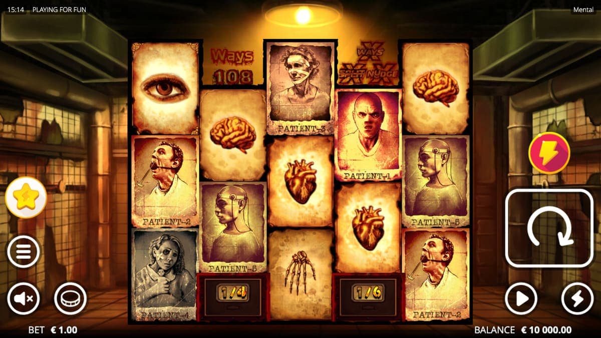 Configuration Mental Slot Game