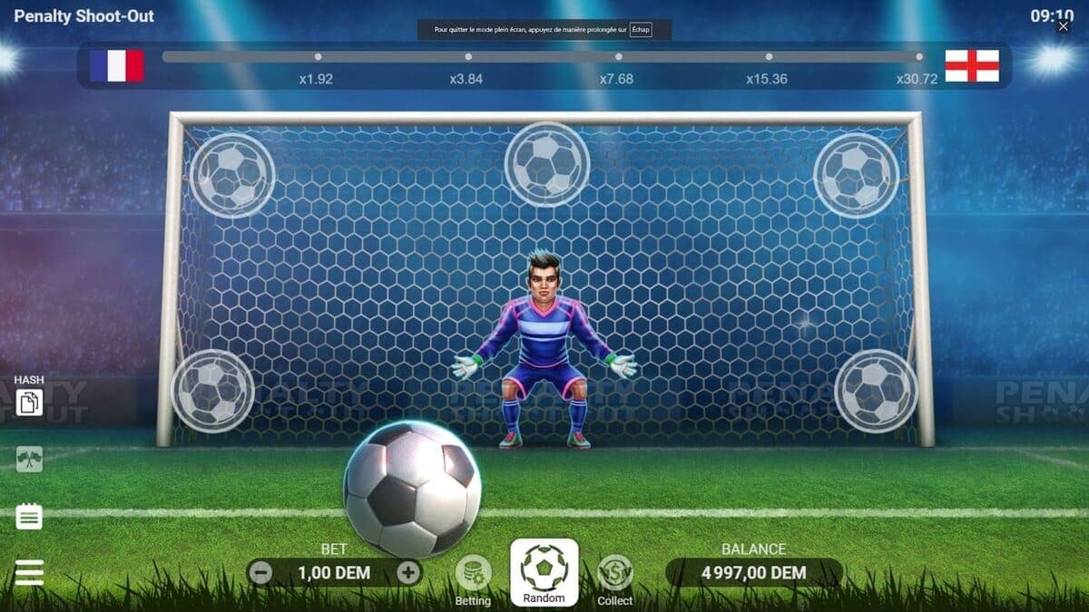 penalty Penalty shoot Out