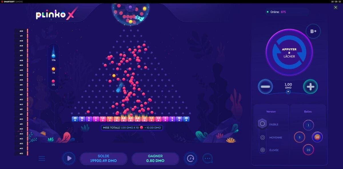 Stratégies Plinko X Game